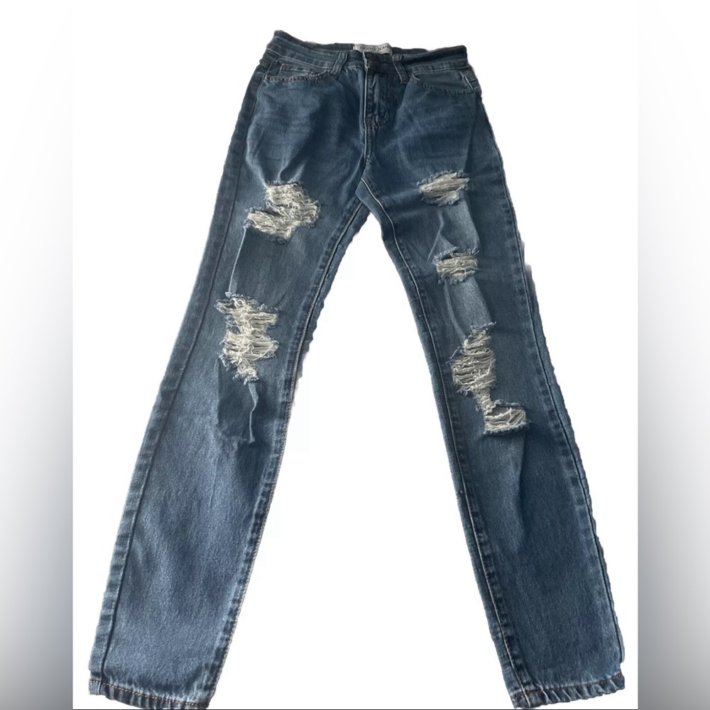 Gogo Jeans Skinny Distressed Jeans Size 3